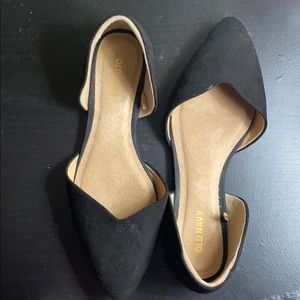 Black flats from Old Navy.